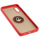 Чохол Samsung Galaxy A02 (A022) LikGus Edging Ring червоний