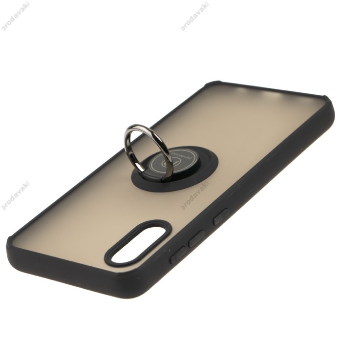 Чохол Samsung Galaxy A02 (A022) LikGus Edging Ring чорний