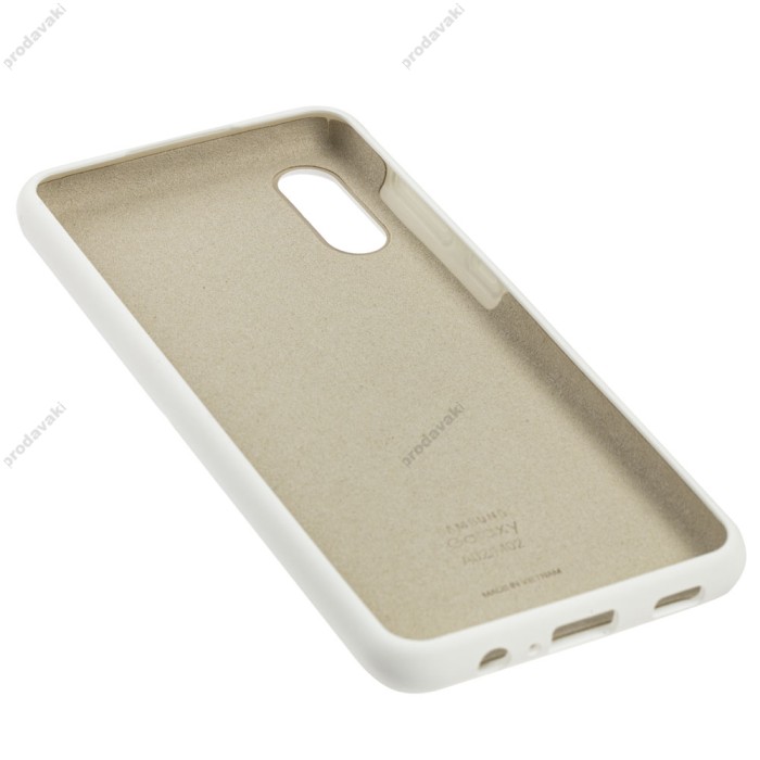 Чохол Samsung Galaxy A02 (A022) Silicone Full білий
