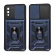 Чохол для Samsung Galaxy A02 (A022) Serge Ring Armor ударостійкий синій