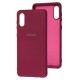 Чохол Samsung Galaxy A02 (A022) Silicone Full бордовий / marsala