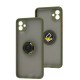 Чохол Samsung Galaxy A04 (A045) LikGus Edging Ring хакі