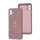 Чохол Samsung Galaxy A04 (A045) Full Premium Тризуб розовий / pink sand