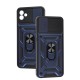 Чохол для Samsung Galaxy A04 (A045) Serge Ring Armor ударостійкий синій