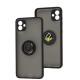 Чохол Samsung Galaxy A04 (A045) LikGus Edging Ring чорний