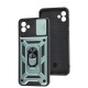 Чохол для Samsung Galaxy A04 (A045) Serge Ring Armor ударостійкий зелений
