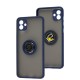 Чохол Samsung Galaxy A04 (A045) LikGus Edging Ring синій