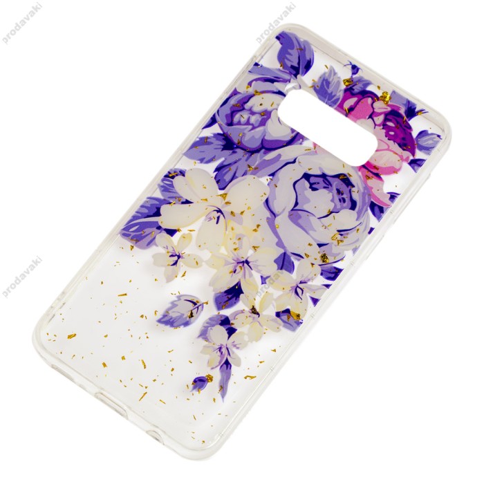 Чохол для Samsung Galaxy S10e (G970) Flowers Confetti "півони"