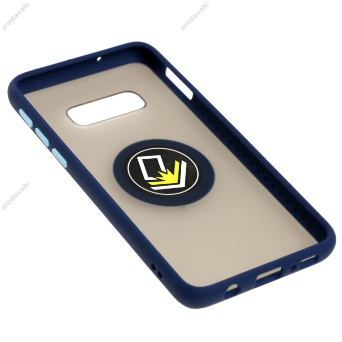 Чохол Samsung Galaxy S10e (G970) LikGus Edging Ring синій