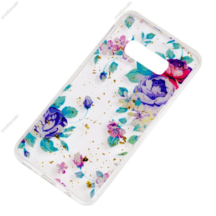 Чохол для Samsung Galaxy S10e (G970) Flowers Confetti "квіти"