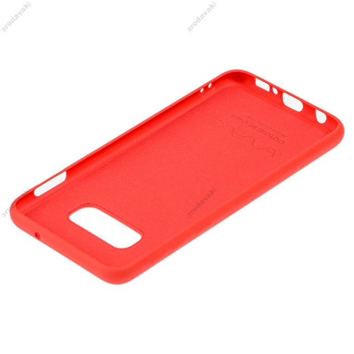 Чохол Samsung Galaxy S10e (G970) Wave colorful red