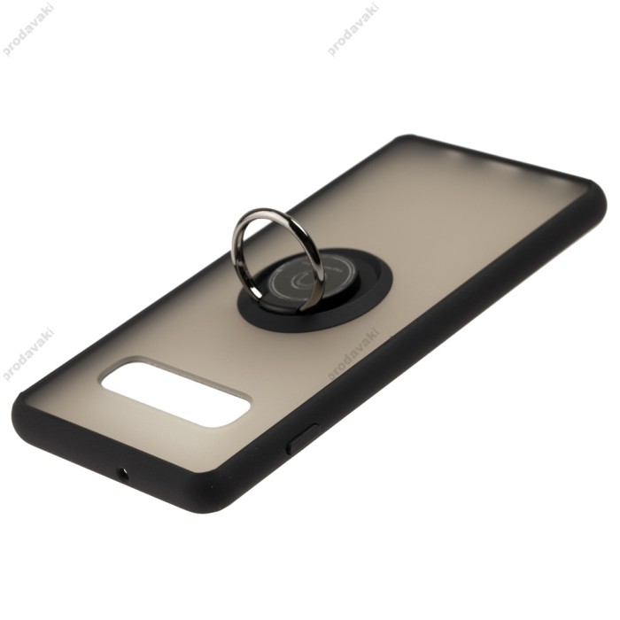 Чохол Samsung Galaxy S10+ (G975) LikGus Edging Ring чорний