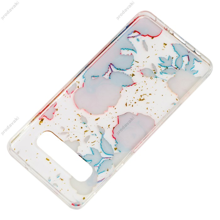 Чохол для Samsung Galaxy S10+ (G975) Flowers Confetti "троянда"