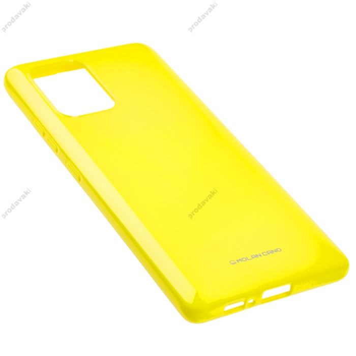 Чохол Samsung Galaxy S10 Lite (G770) Molan Cano Jelly глянець жовтий