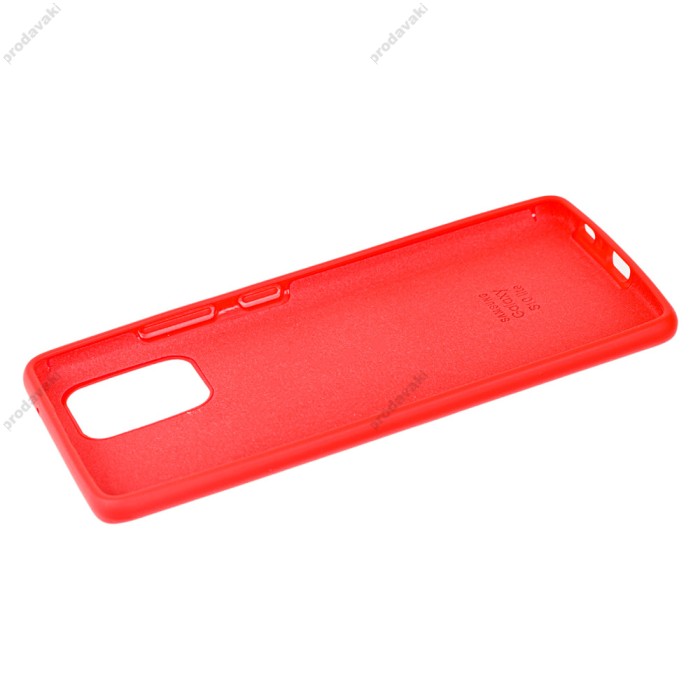 Чохол Samsung Galaxy S10 Lite (G770) Silicone Full червоний