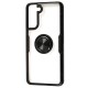Чохол Samsung Galaxy S21+ (G996) Deen CrystalRing з кільцем чорний
