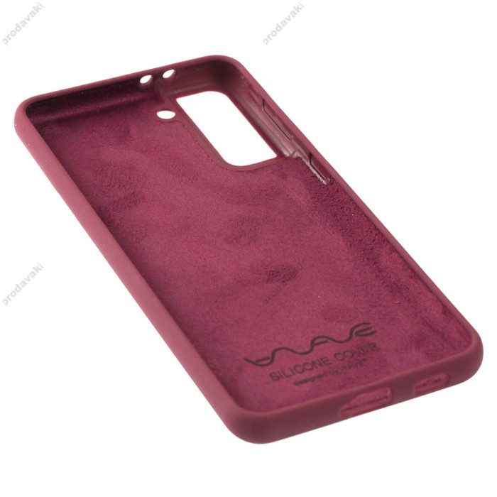 Чохол Samsung Galaxy S21+ (G996) Wave Full сливовий / plum