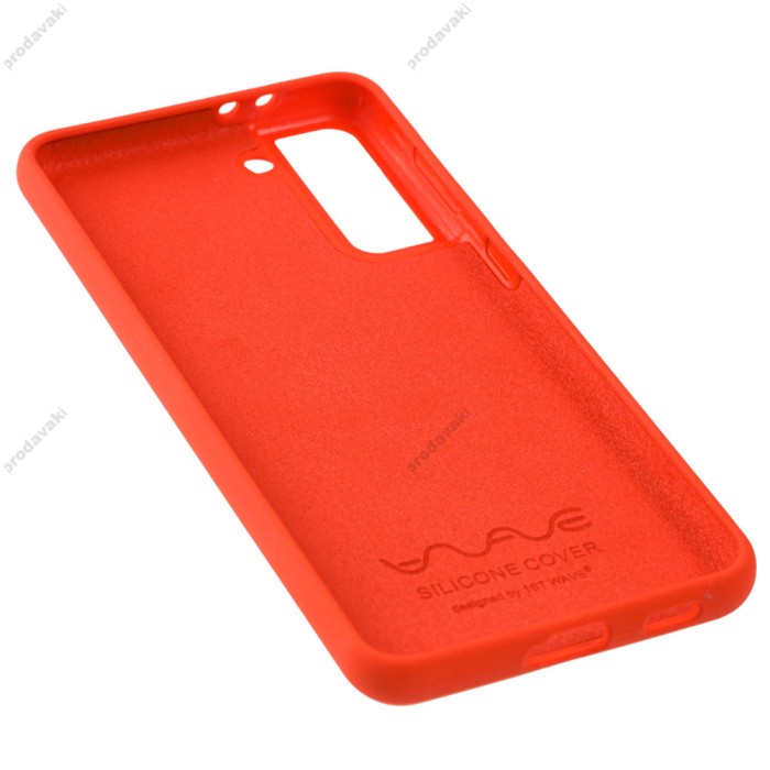 Чохол Samsung Galaxy S21+ (G996) Wave Full червоний