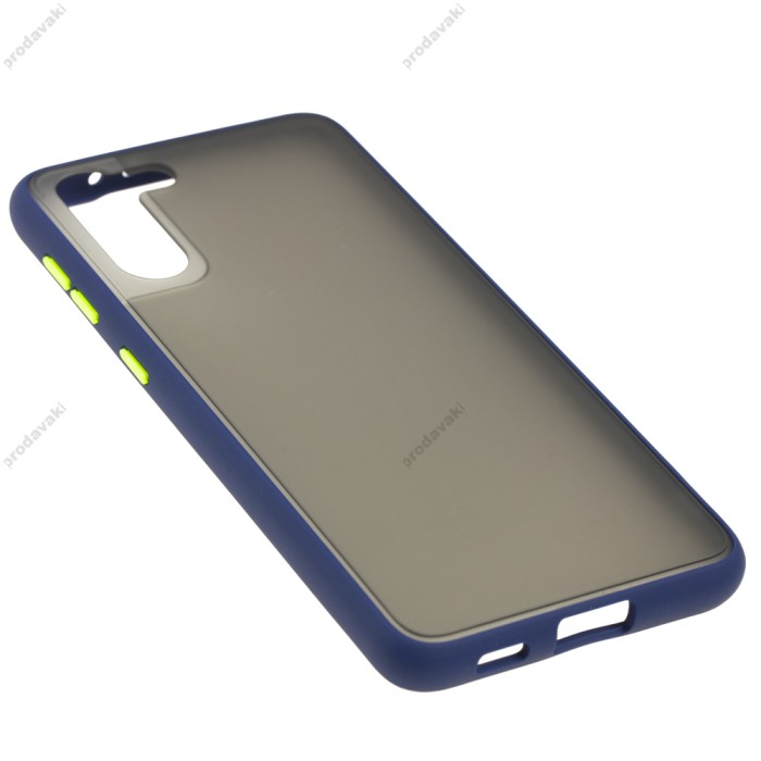 Чохол Samsung Galaxy S21+ (G996) LikGus Maxshield синій