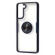 Чохол Samsung Galaxy S21+ (G996) Deen CrystalRing з кільцем темно-синій
