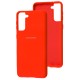 Чохол Samsung Galaxy S21+ (G996) Silicone Full червоний