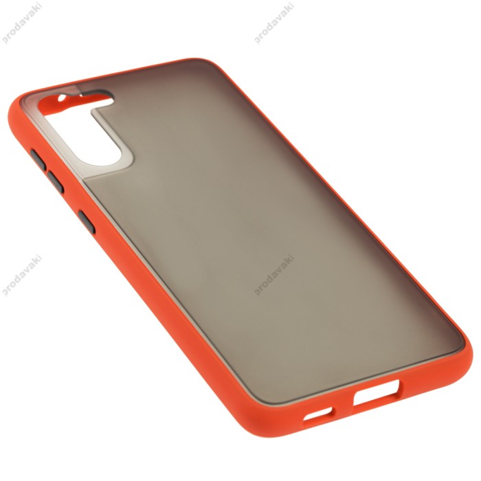 Чохол Samsung Galaxy S21+ (G996) LikGus Maxshield червоний