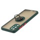 Чохол Samsung Galaxy S20+ (G985) LikGus Edging Ring оливковий