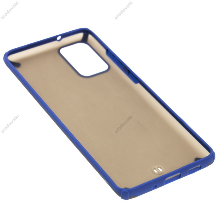 Чохол Samsung Galaxy S20+ (G985) LikGus Touch Soft синій