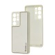 Чохол Samsung Galaxy S21 Ultra (G998) Leather Xshield white
