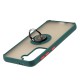 Чохол Samsung Galaxy S21 (G991) LikGus Edging Ring оливковий