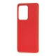 Чохол Samsung Galaxy S20 Ultra (G988) Fiber Logo червоний