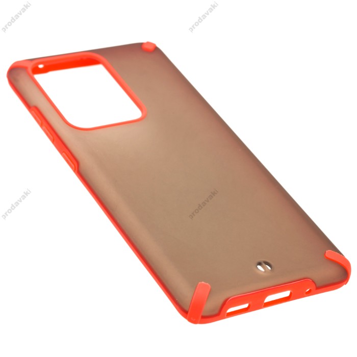 Чохол Samsung Galaxy S20 Ultra (G988) LikGus Touch Soft червоний