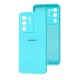 Чохол Samsung Galaxy S20 Ultra (G988) Square camera full бірюзовий