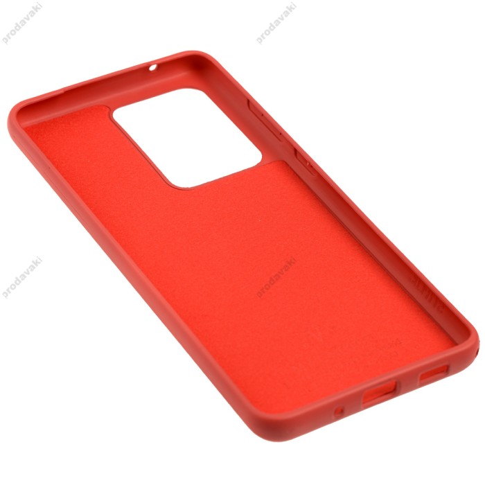 Чохол Samsung Galaxy S20 Ultra (G988) Silicone Full теракотовий