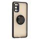 Чохол Samsung Galaxy S20 (G980) LikGus Edging Ring чорний