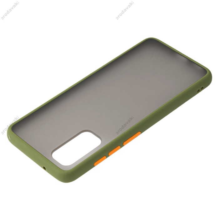Чохол Samsung Galaxy S20 (G980) LikGus Maxshield зелений