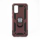 Чохол для Samsung Galaxy S20 (G980) Serge Ring ударостійкий бордовий