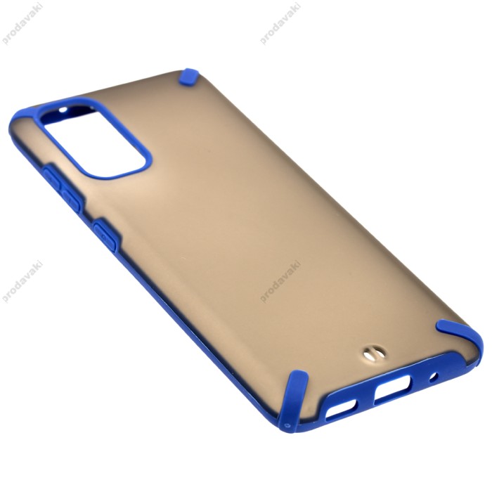 Чохол Samsung Galaxy S20 (G980) LikGus Touch Soft синій