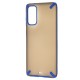 Чохол Samsung Galaxy S20 (G980) LikGus Touch Soft синій