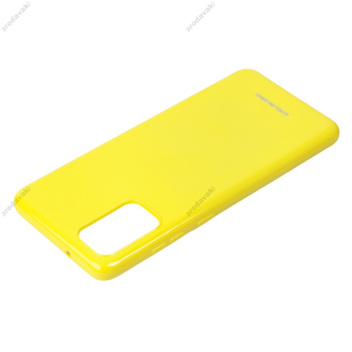 Чохол Samsung Galaxy S20 (G980) Molan Cano Jelly глянець жовтий