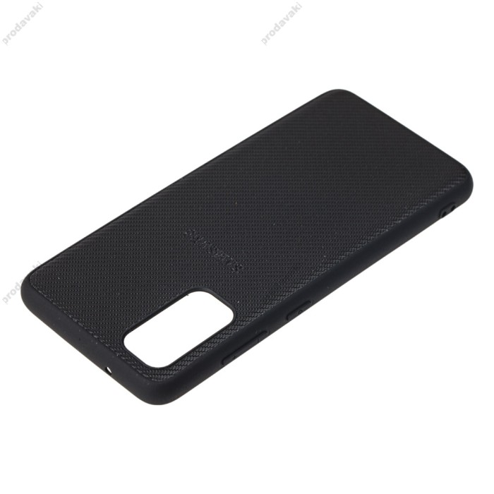 Чохол Samsung Galaxy S20 (G980) Fiber Logo чорний