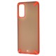Чохол Samsung Galaxy S20 (G980) LikGus Touch Soft червоний