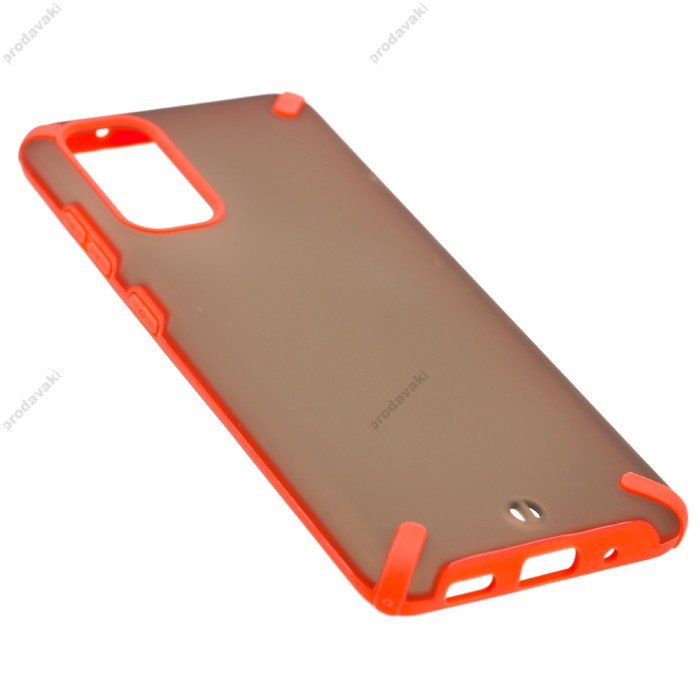 Чохол Samsung Galaxy S20 (G980) LikGus Touch Soft червоний