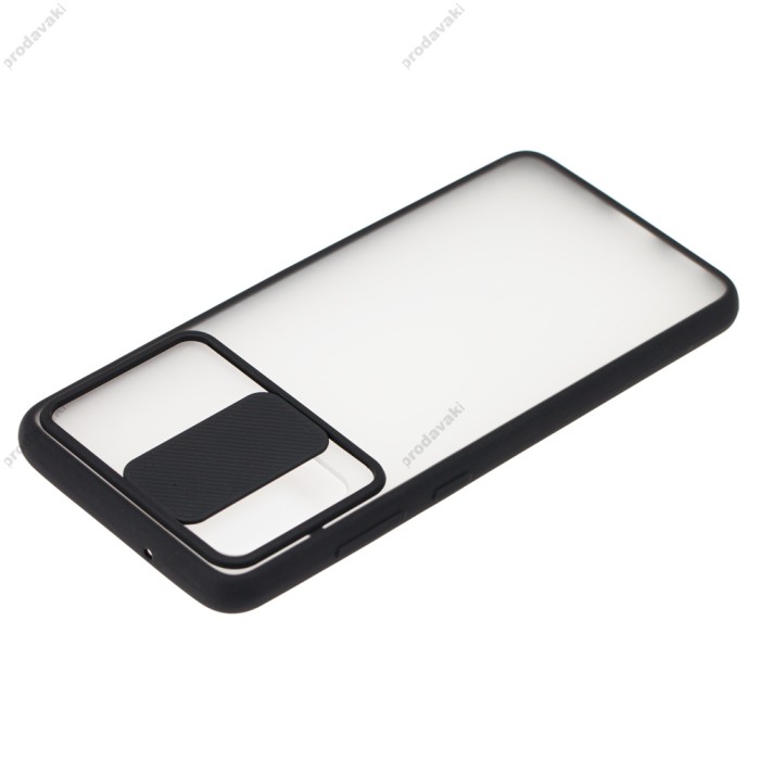 Чохол Samsung Galaxy S20 (G980) LikGus Camshield camera protect чорний