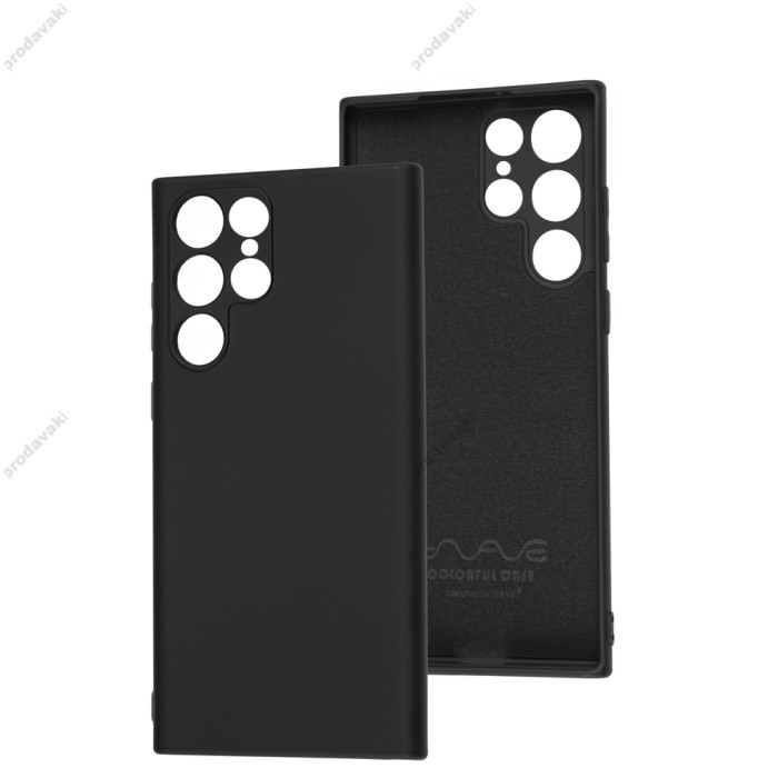 Чехол для Samsung Galaxy S22 Ultra Wave camera colorful black