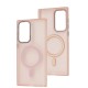 Чохол Samsung Galaxy S22 Ultra Lyon Frosted MagSafe pink