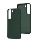 Чохол для Samsung Galaxy S22 (S901) Wave colorful forest green