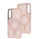 Чохол Samsung Galaxy S22 Lyon Frosted MagSafe pink