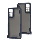 Чохол для Samsung Galaxy S22 Carbon strap blue