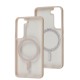 Чохол Samsung Galaxy S22 Berlia Color MagSafe pink